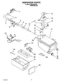 whirlpool ghw9150pw0|Whirlpool Washer GHW9150PW0 Repair Parts